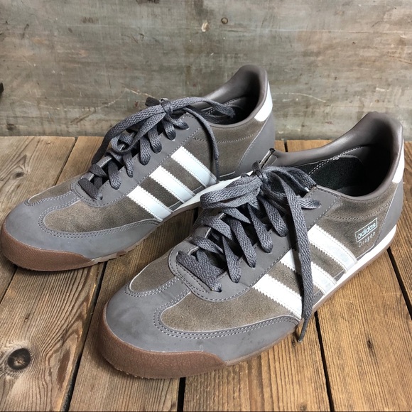 Mata estudiar Armonía adidas | Shoes | Mens Adidas Dragon Leather Suede Sneakers | Poshmark